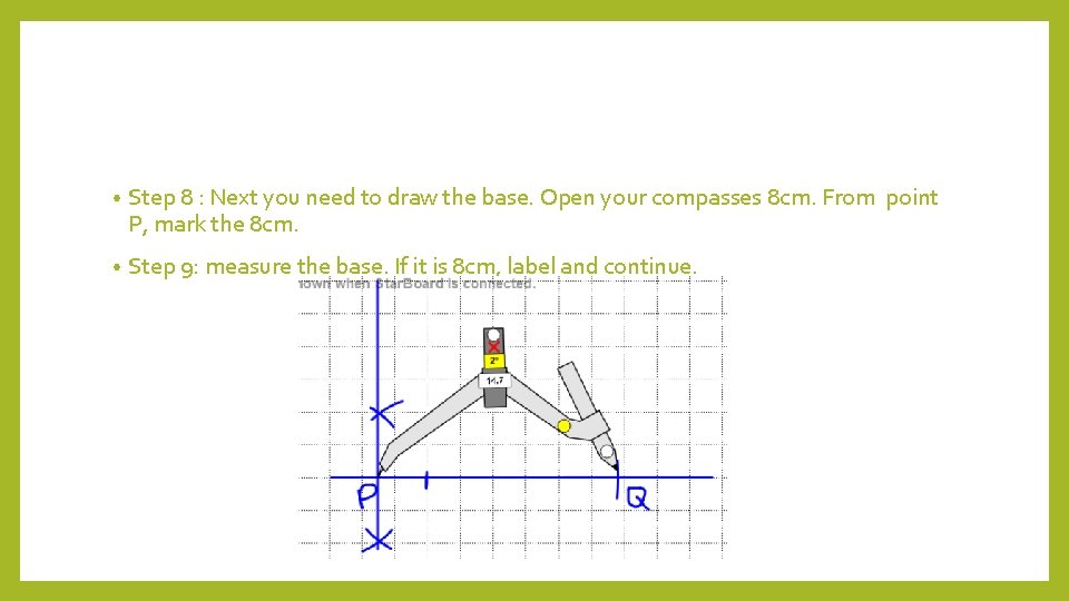  • Step 8 : Next you need to draw the base. Open your