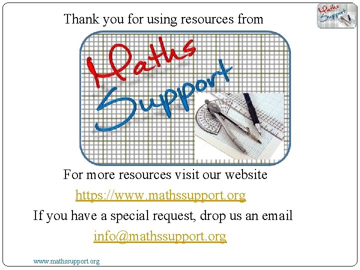 Thank you for using resources from For more resources visit our website https: //www.