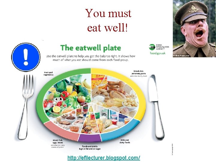 You must eat well! http: //efllecturer. blogspot. com/ 