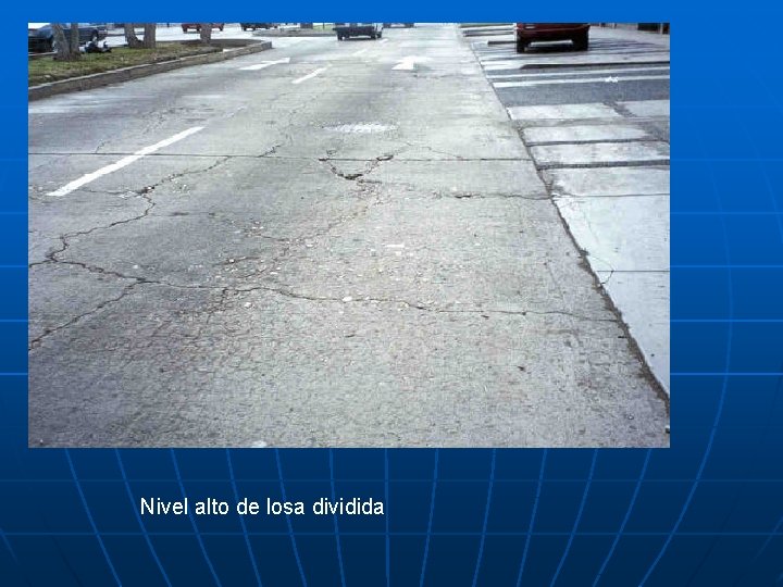Nivel alto de losa dividida 