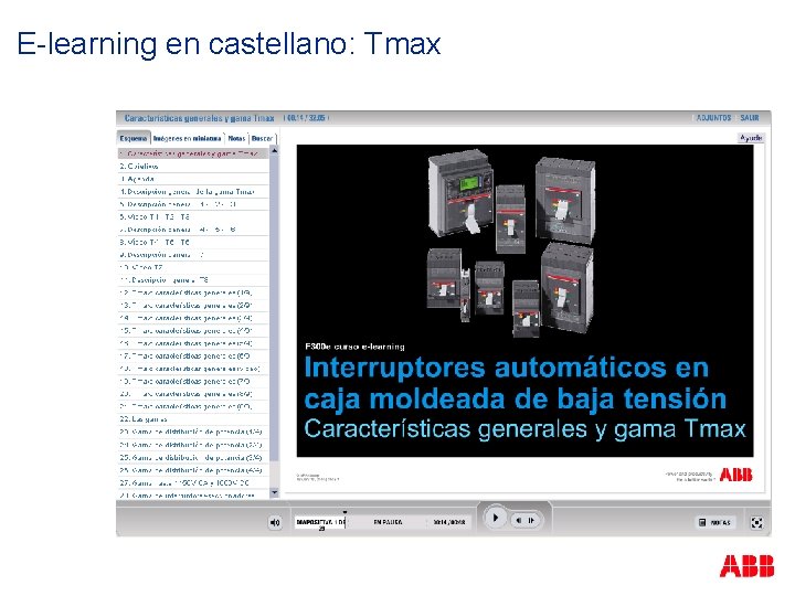 E-learning en castellano: Tmax 