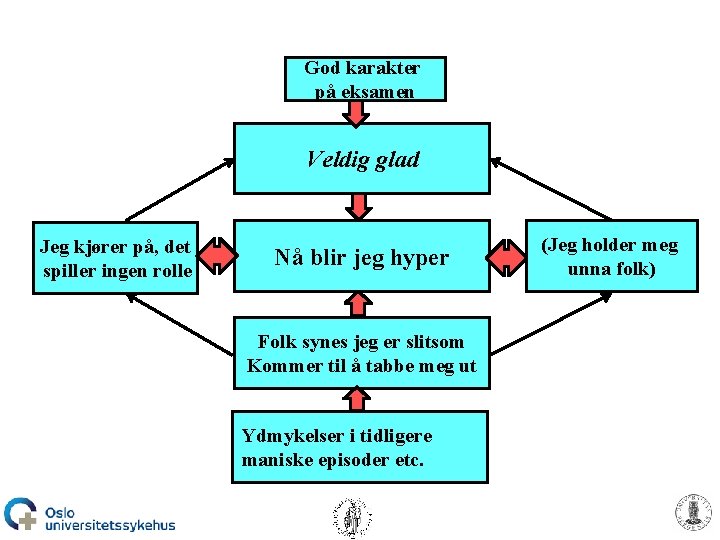 God karakter på eksamen Veldig glad Jeg kjører på, det spiller ingen rolle Nå