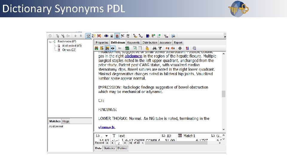 Dictionary Synonyms PDL Outline 