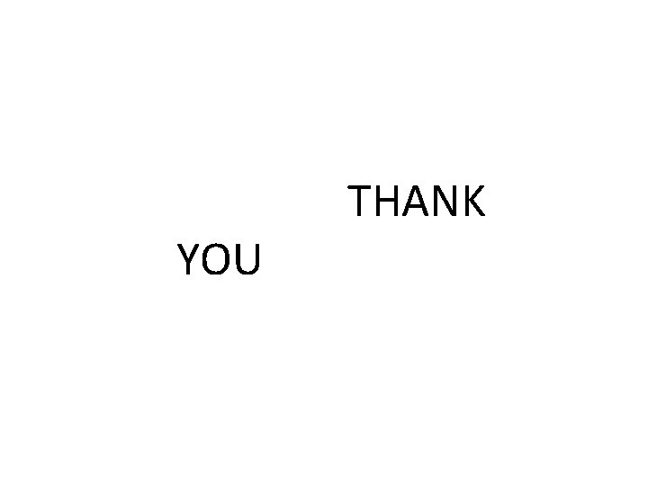 YOU THANK 