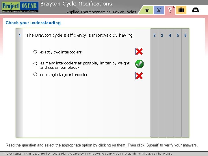 Brayton Cycle Modifications Applied Thermodynamics: Power Cycles The Brayton cycle's efficiency is improved by
