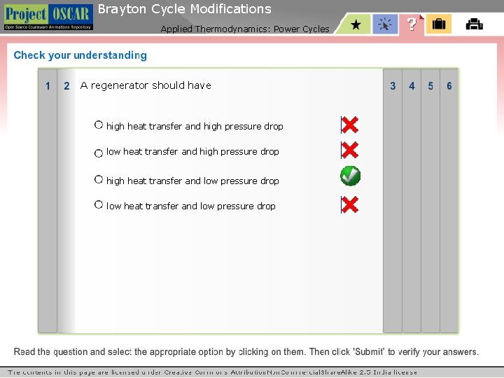 Brayton Cycle Modifications Applied Thermodynamics: Power Cycles A regenerator should have high heat transfer