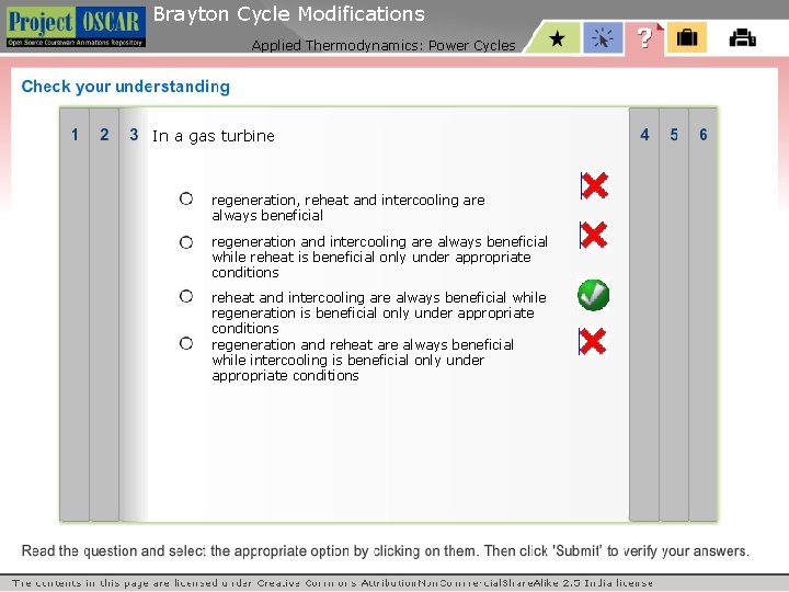 Brayton Cycle Modifications Applied Thermodynamics: Power Cycles In a gas turbine regeneration, reheat and