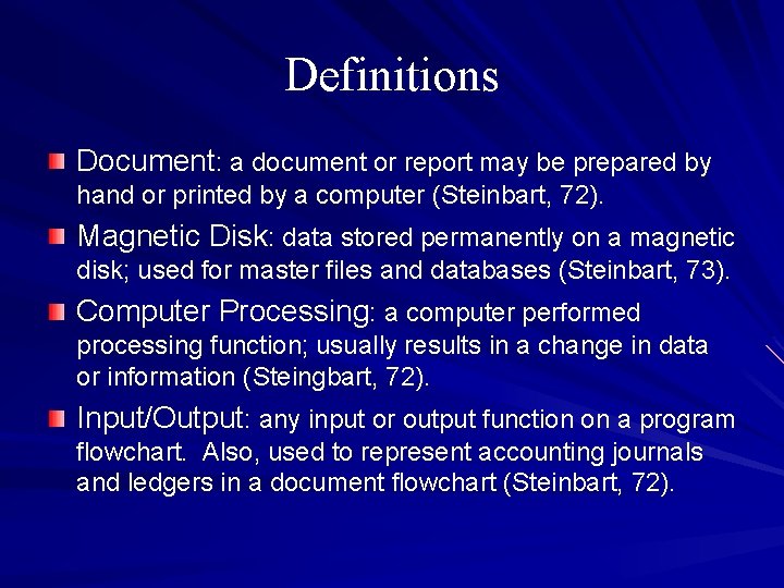 Definitions Document: a document or report may be prepared by hand or printed by