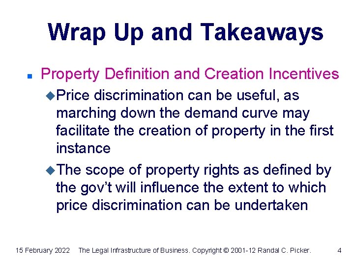 Class 1 Wrap Up and Takeaways Booth 42201