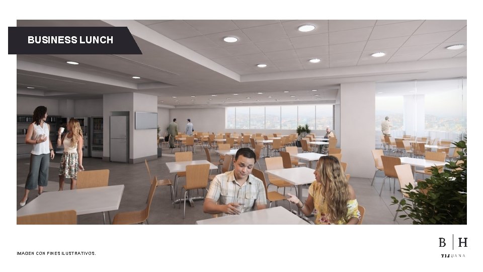 BUSINESS LUNCH IMAGEN CON FINES ILUSTRATIVOS. 