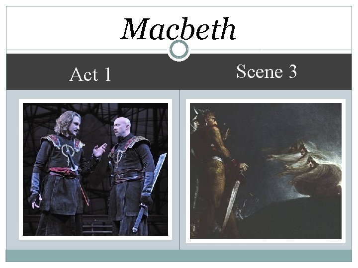 Macbeth Act 1 Scene 3 