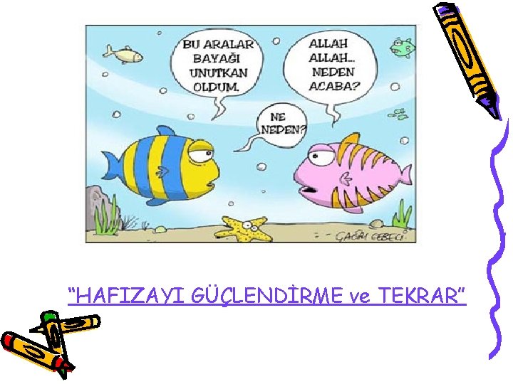 “HAFIZAYI GÜÇLENDİRME ve TEKRAR” 