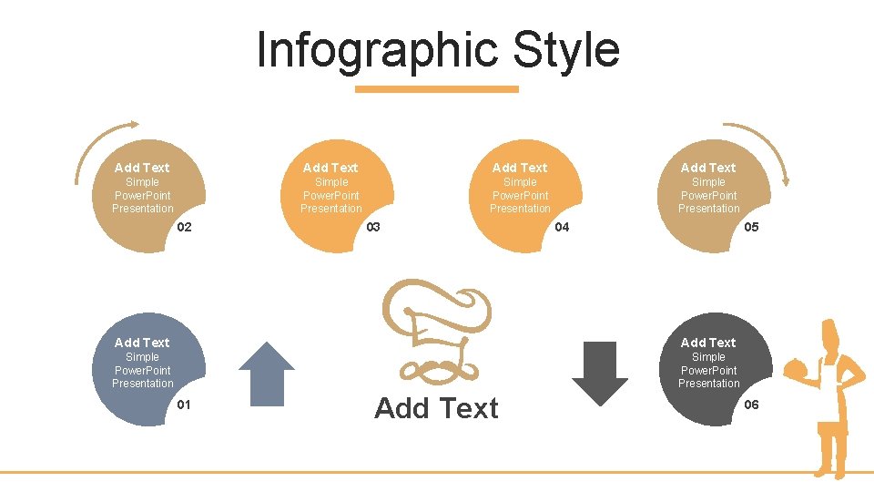 Infographic Style Add Text Simple Power. Point Presentation 02 03 04 05 Add Text