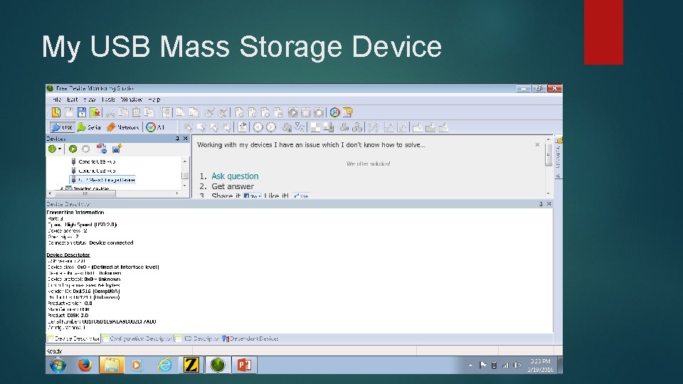 My USB Mass Storage Device 