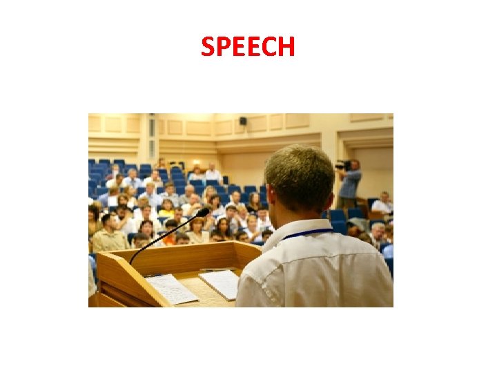 SPEECH 