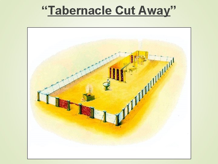 “Tabernacle Cut Away” 