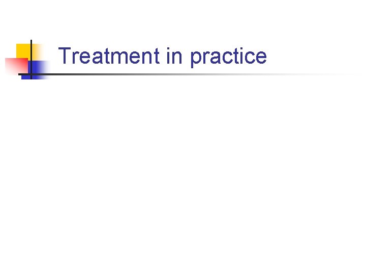 Treatment in practice Treatment of sex offenders 20 