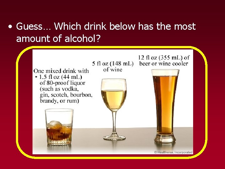 What do you know about alcohol Alcohol notes