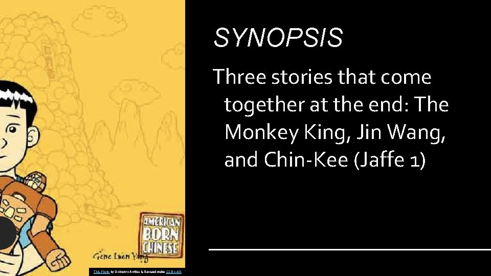 SYNOPSIS Three stories that come together at the end: The Monkey King, Jin Wang,