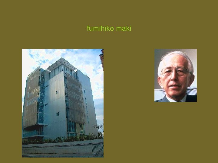 fumihiko maki 