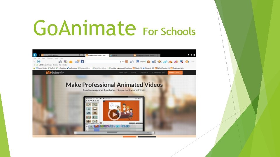 Go. Animate For Schools 