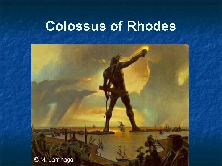 Colossus of Rhodes 