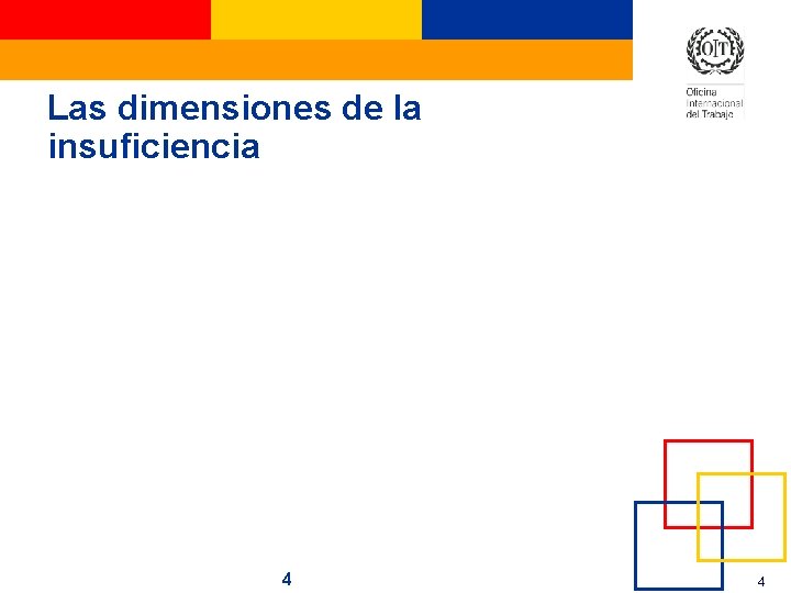 Las dimensiones de la insuficiencia 4 4 