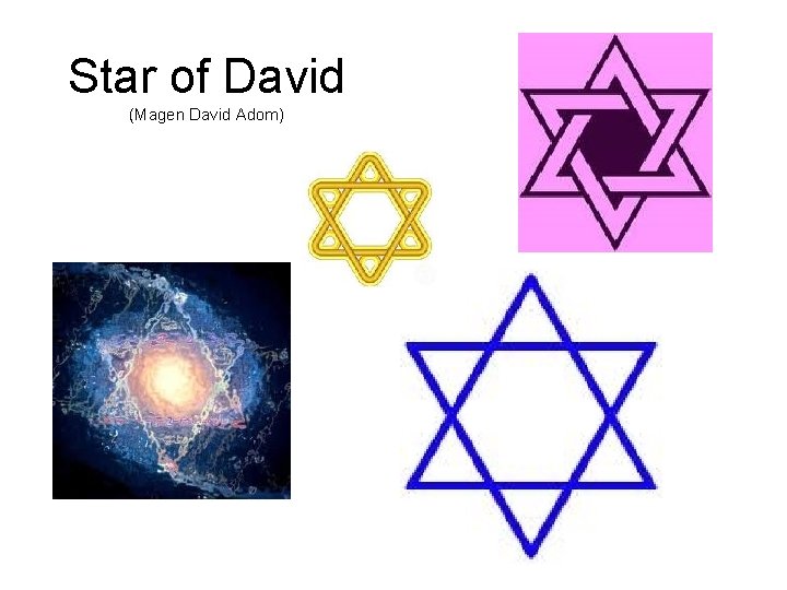 Star of David (Magen David Adom) 