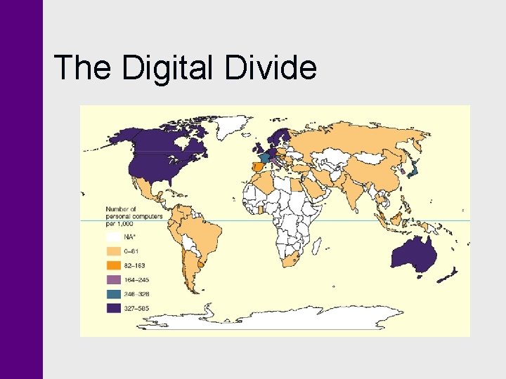 The Digital Divide 