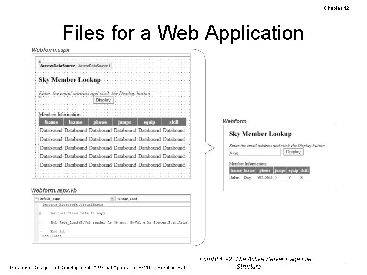 Chapter 12 Files for a Web Application Database Design and Development: A Visual Approach