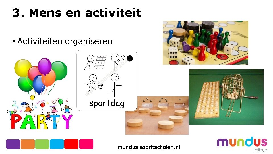 3. Mens en activiteit § Activiteiten organiseren mundus. espritscholen. nl 