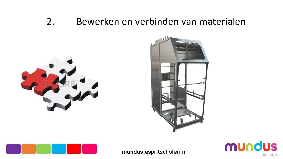 2. Bewerken en verbinden van materialen mundus. espritscholen. nl 