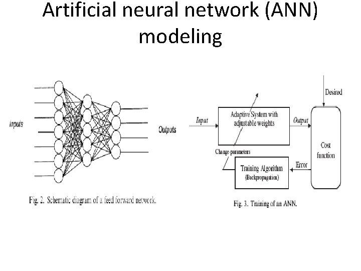 Artificial neural network (ANN) modeling 