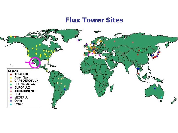 Flux Tower Sites 