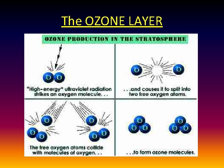 The OZONE LAYER 