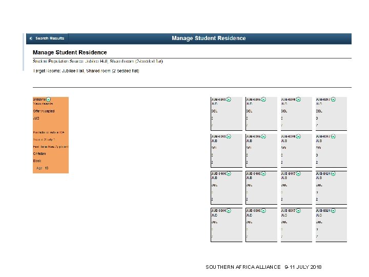 SOUTHERN AFRICA ALLIANCE 9 -11 JULY 2018 