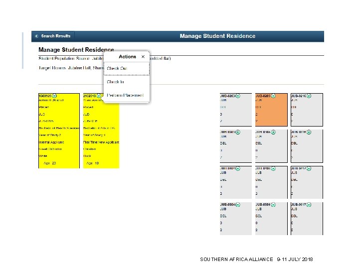SOUTHERN AFRICA ALLIANCE 9 -11 JULY 2018 