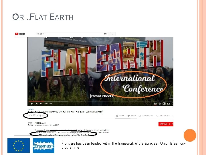 OR. . FLAT EARTH Frontiers has been funded within the framework of the European