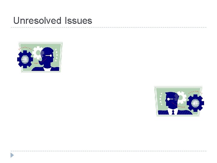 Unresolved Issues How far can virtual project management evolve? How do we manage projects