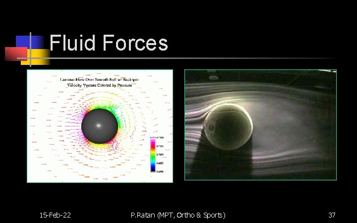 Fluid Forces 15 -Feb-22 P. Ratan (MPT, Ortho & Sports) 37 