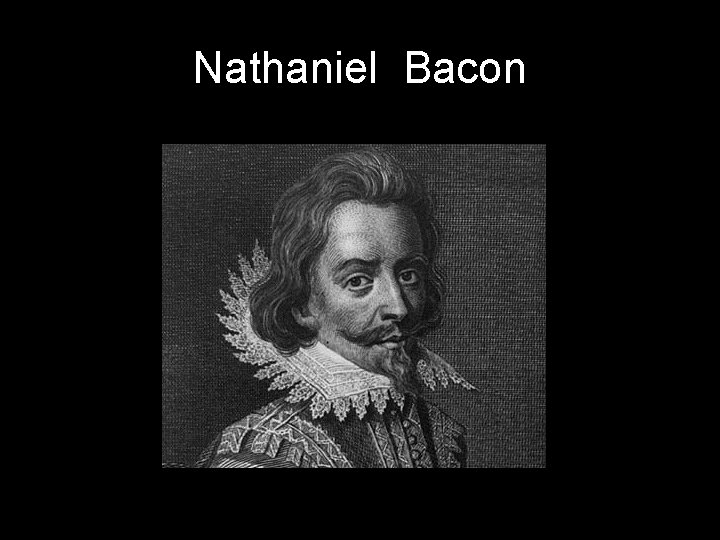 Nathaniel Bacon 