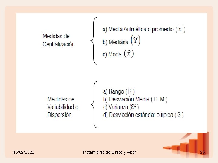 15/02/2022 Tratamiento de Datos y Azar 26 