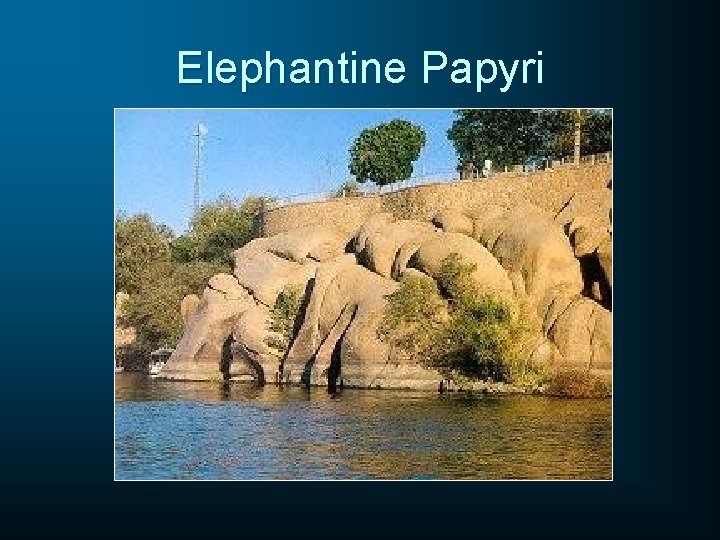 Elephantine Papyri 