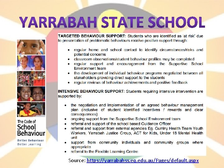 Source: https: //yarrabahss. eq. edu. au/Pages/default. aspx 