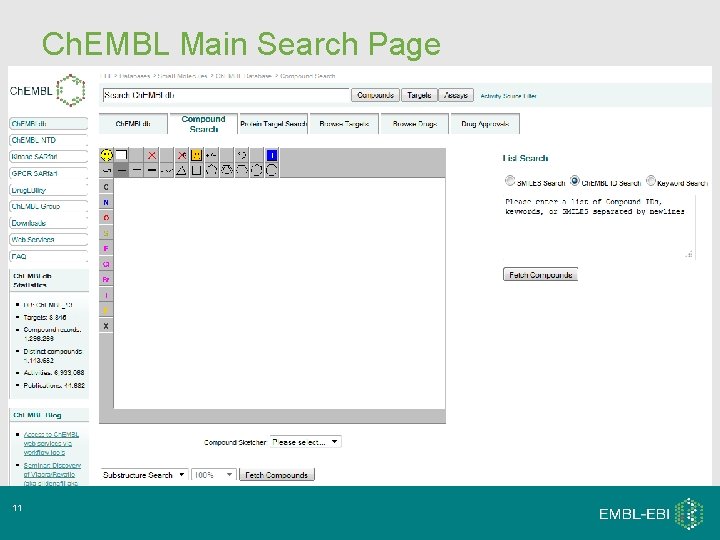 Ch. EMBL Main Search Page 11 Ch. EMBL Main Search Page 11