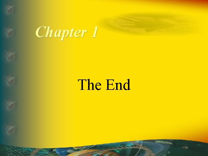 Chapter 1 The End 