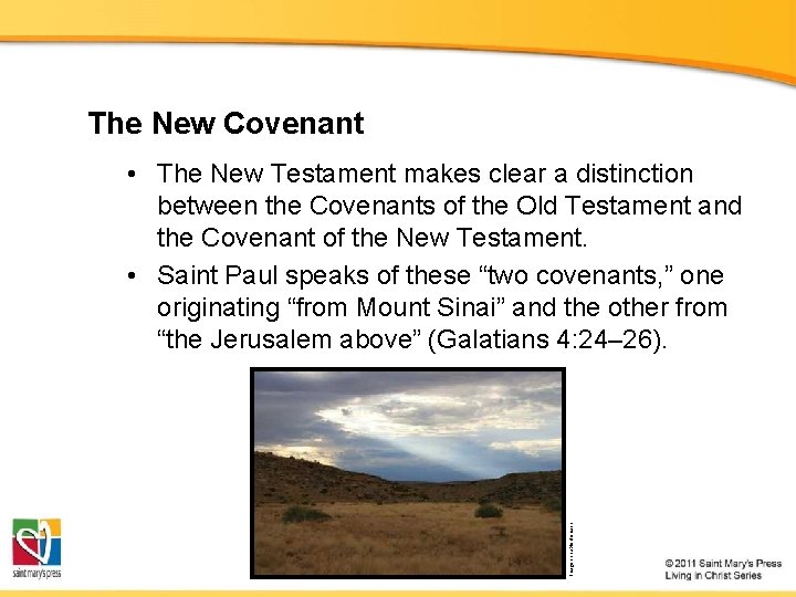 The New Covenant Image in public domain • The New Testament makes clear a