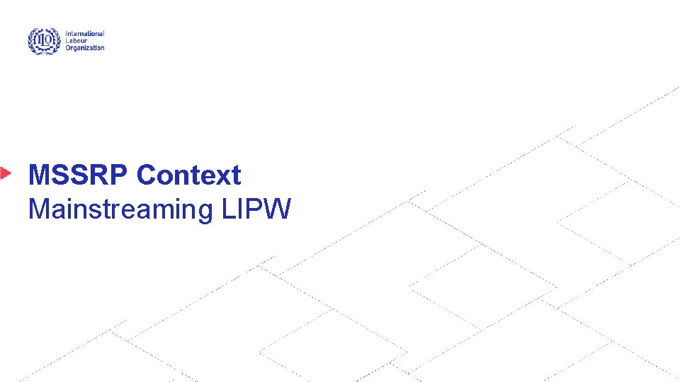 MSSRP Context Mainstreaming LIPW 