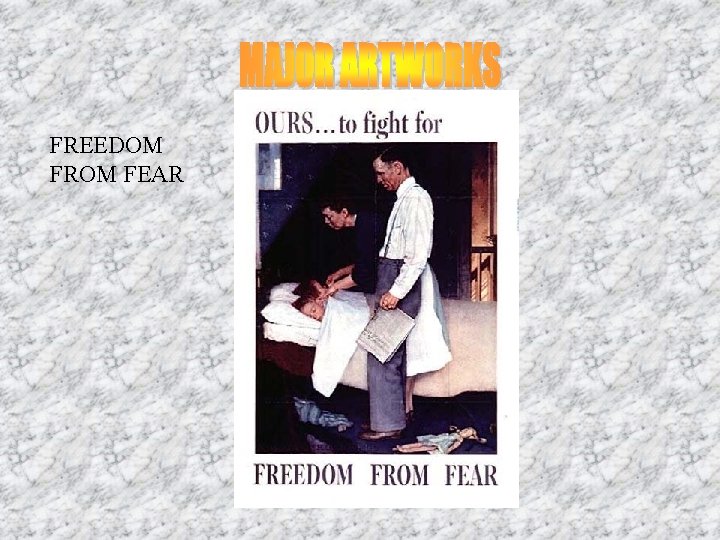 FREEDOM FROM FEAR 