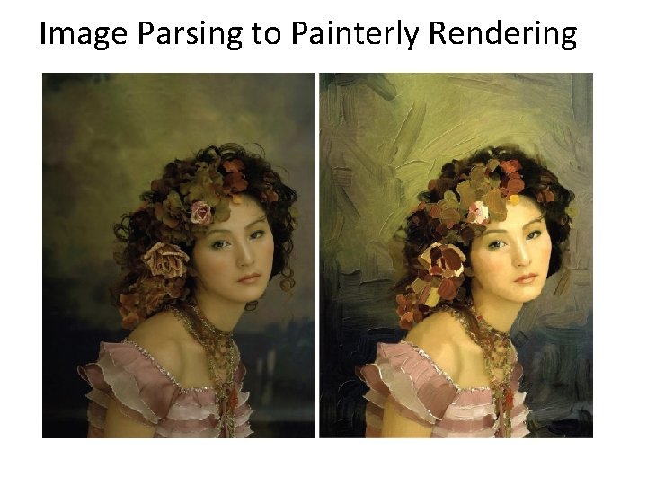 Image Parsing to Painterly Rendering 
